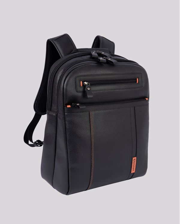 Mochila de Couro para Notebook Office | Paris 5655A PRETO