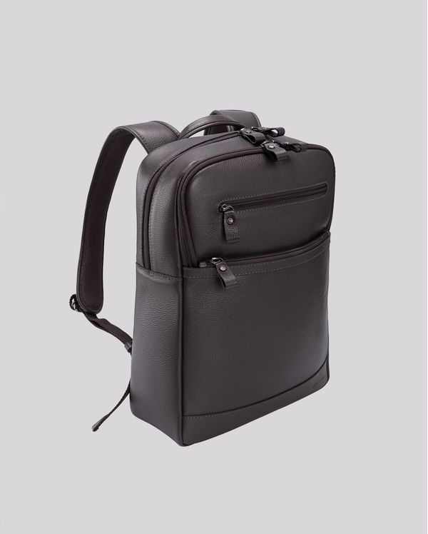 Mochila de Couro para Notebook Urban | Rome 5798F CAFÉ