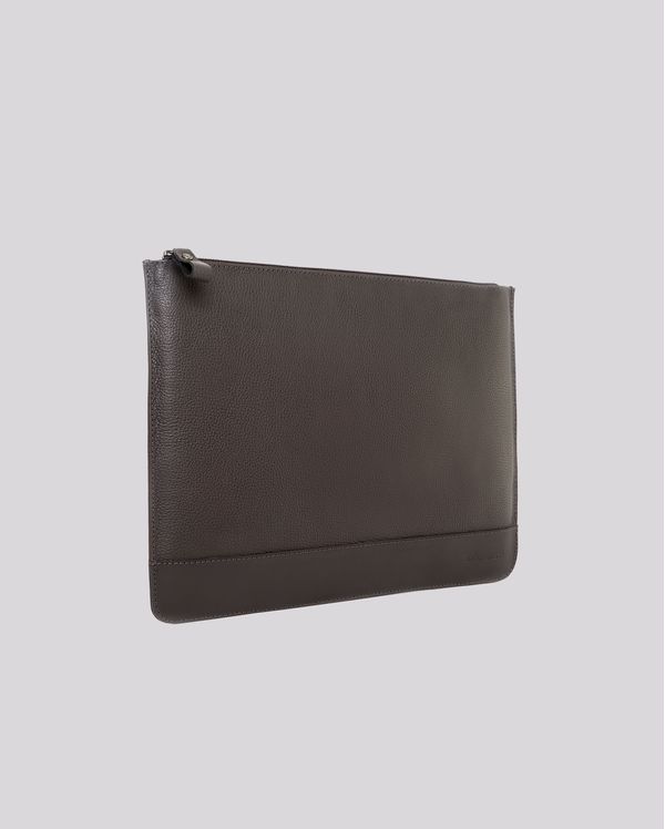 Pasta Envelope de Couro Work | Rome 5608F CAFÉ