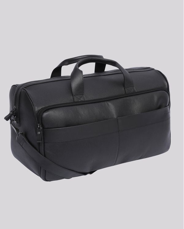 Bolsa de Viagem de Couro | Rome 5996F PRETO