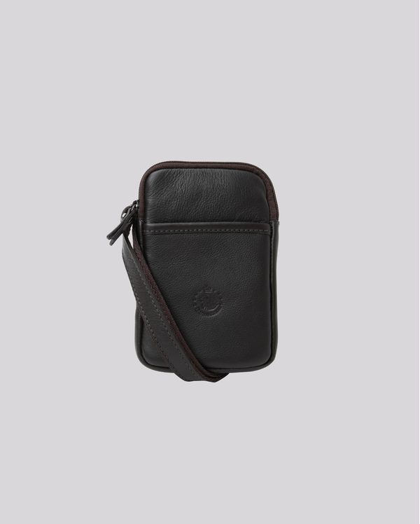 Bolsa Porta Celular de Couro | Madrid 5993I MARROM